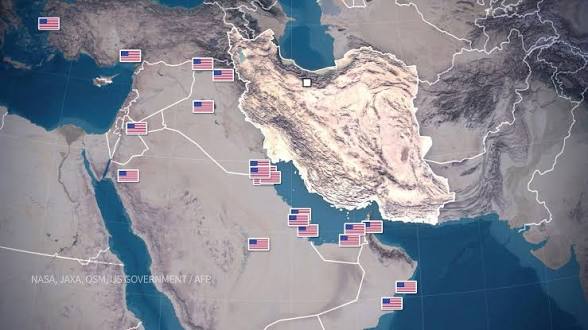 MahadiAlmizan's tweet photo. ♦️ US Media — Iranian Official:
"All American bases in the region will be considered legitimate targets for Tehran" 🎯🔥
The red lines are being redrawn ⚡
Washington's footprint in the Middle East is now in the crosshairs 🇺🇸⚠️
#Iran #Tehran #USBases #MiddleEast #Resistance 🇮🇷 https://t.co/XXX8TF6mFw
