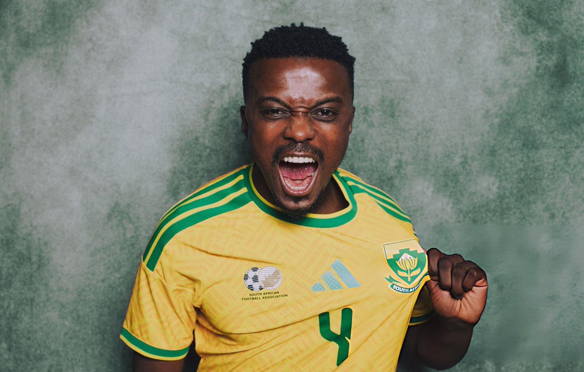 SSE_NGA's tweet photo. The Bafana Bafana for their fourth appearance at the #FIFAWorldCup finals 💛💚 https://t.co/5RN8ukIMBK