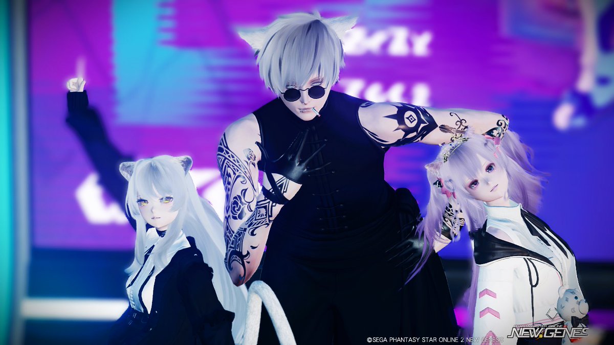 jshp41's tweet photo. かわいいコに挟んでいただきました♪

#PSO2NGS_SS https://t.co/ZTPA7znLaG