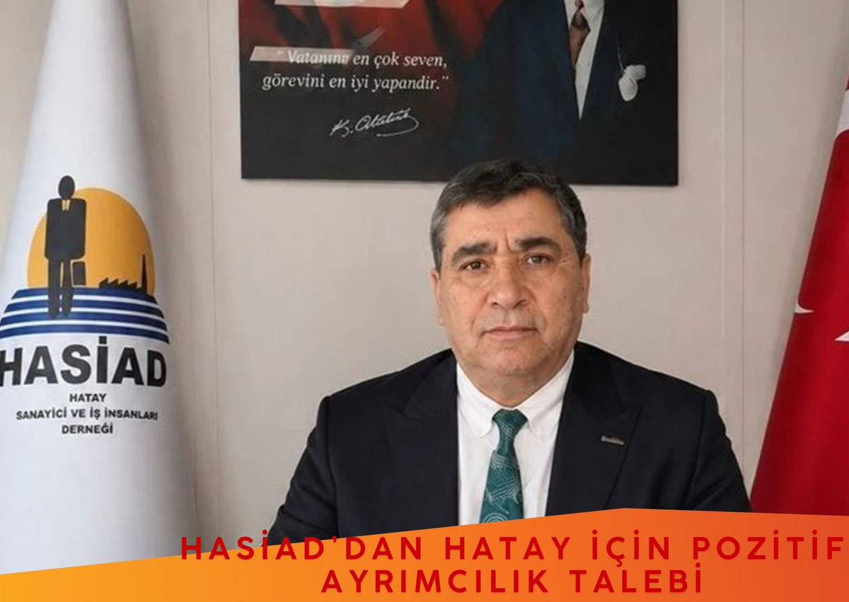 HatayManset's tweet photo. HASİAD’dan Hatay İçin Pozitif Ayrımcılık Talebi

Kaynak linki ve Haberin devamı için https://t.co/Jx67RpHw1Q sayfasını ziyaret edebilirsiniz.

#AhmetHoroz #HASİAD #Hatay #NefesKredisi #TOBB #KGF #KOBİDestek #Ekonomi #İstihdam #Üretim https://t.co/pMEBBK2tUc
