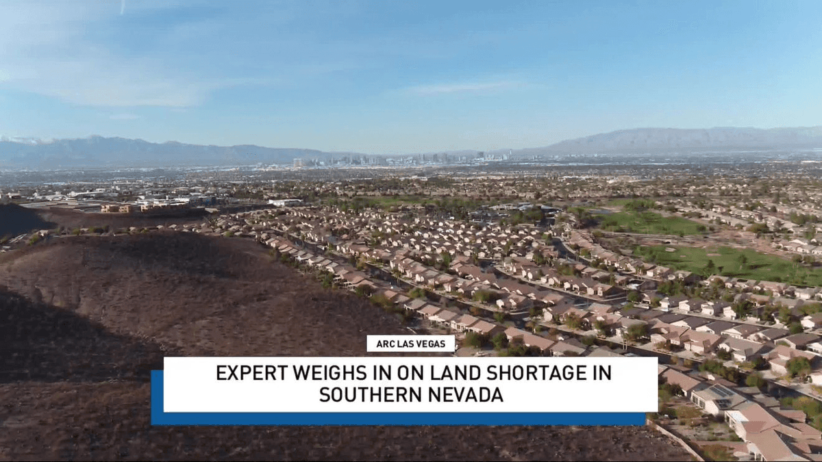 NAIOPSNV's tweet photo. The lack of land is holding back the #LasVegas #economy. #NAIOPSNV President Steve Neiger recently spoke with @TheCWLasVegas about the issue. Watch the video and get involved with #NAIOP today: https://t.co/8U1M0J33I6  #CRE #SNVCRE https://t.co/gpyhMfNWlH