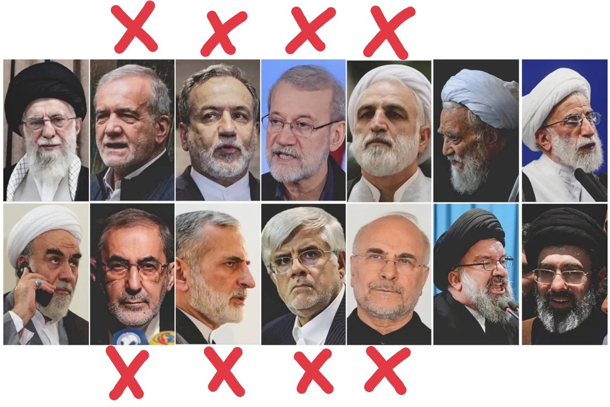 Mohammad_Jesu's tweet photo. Iran still cannot control whole World only for them. Because they always think about luxurious life. If the Iranian government wants to quickly become the world's new ruler, it should kill the individuals marked in the photo.
@IranArmyStan @IRAN_INFO24 @Iran @DailyIranNews @Iran https://t.co/lwhNbDGt2K