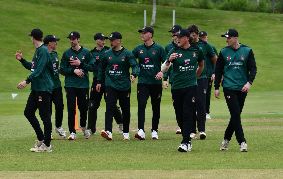 CUMBERLANDCCC1's tweet photo. Cumbria progressed through to the NCCA NVPlay One Day Trophy Semi Final by beating Staffordshire today by one wicket at Edenside, Carlisle.

 Cumbria now play Cheshire in the Semi Final on Sunday 28th June at home at a venue to be agreed. https://t.co/9eff9jGR2E