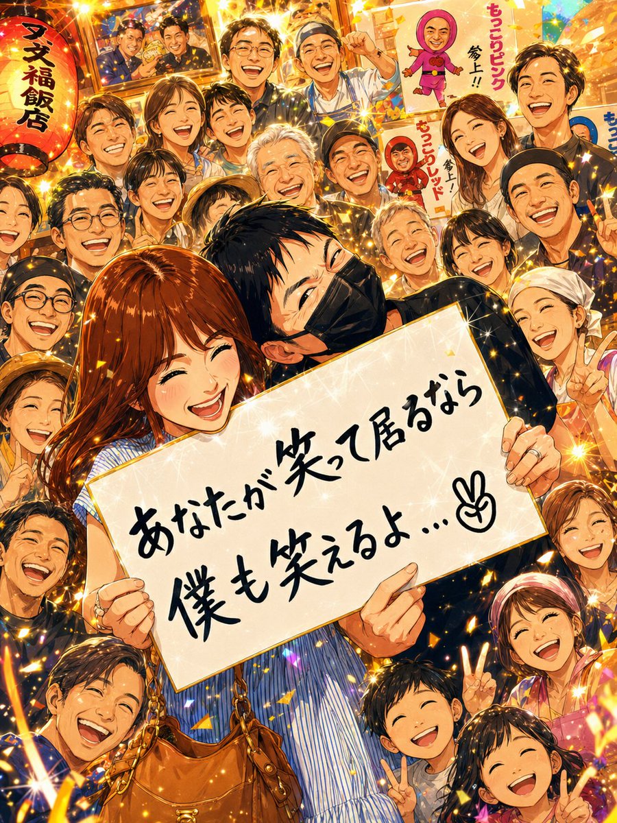 sapp6103's tweet photo. おはよう
小さな町の食堂には何時も沢山の笑い声が響いています。
店主は変態だけど😂
特別な事をしている訳でもなく
ただお客様にお腹と心を満たしてもらい元気に帰って欲しい‼️その願いだけで😂労働基準法なんて無視して鍋を振っています。
この前
元気の無い男性がご帰省
僕は何時も通りにお料理を出しました
｢足らなかったら言ってね😂｣
その一言にお客様は口元を緩めた
その笑顔で僕も自然と笑顔になった
帰り際
お客様は｢久しぶりに笑いました(笑)｣
あなたが笑って居るなら僕も笑えるよ‼️
そう言って送り出した
数日後
素敵な笑顔でその方が友人を連れて来た
｢この店不思議に元気貰えるんだ｣
友人が笑い男性が笑い僕も笑う
一人の笑顔が二人になり三人になる連鎖
やがて町中に広がる…✌
あなたが笑って居るなら僕も笑えるよ‼️
そんな優しい気持ちが人と人を繋ぎ
今日も何処かで新しい笑顔を産み出しています。
笑顔の連鎖😂
きっと戦争なんて無くなるよ（笑）