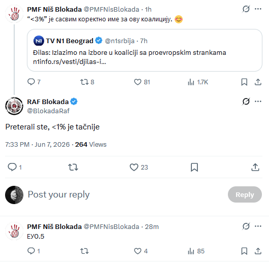 BobNancy3's tweet photo. jadno da jadnije ne može

@PMFNisBlokada @BlokadaRaf https://t.co/N9repf9PrO