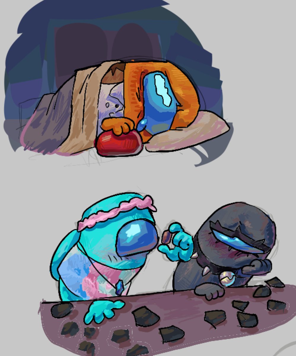 cookiecat009's tweet photo. #amongusshow #amongus fanart based on the first episode

hi this is my input on the wonderful brand new among us series because it’s so funny and cute and little too gatekept so i gotta be a fake fan and dodge spoilers🥹 https://t.co/HcCC8XTnem