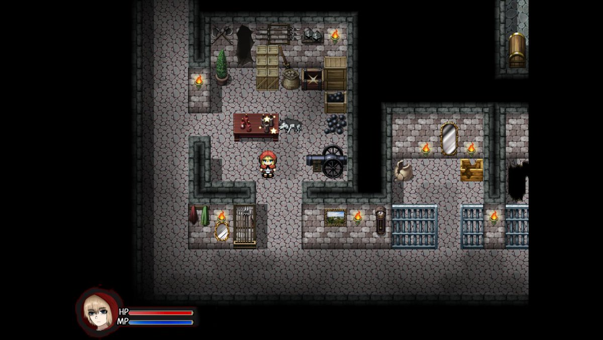Sumikaww's tweet photo. I plan to release this game (hopefuly) in 12 hours from now.

There's a lot of small bugs, or things not exactly player friendly, but I am working hard to finish it.

It will be short, maybe 30-40mn. https://t.co/Yle5hFB0LY