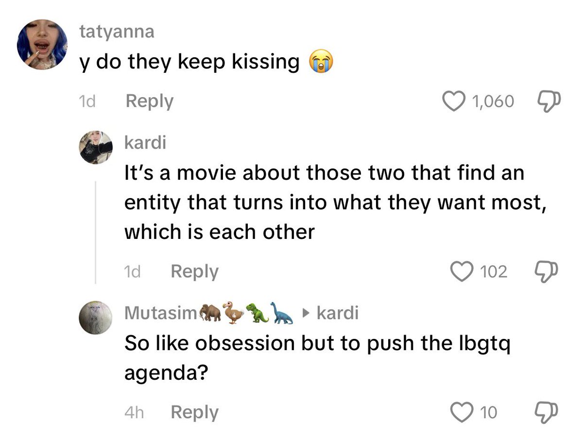 CLITITICUS's tweet photo. Why is Leviticus every movie but its own to you people https://t.co/PxOW90LR8i