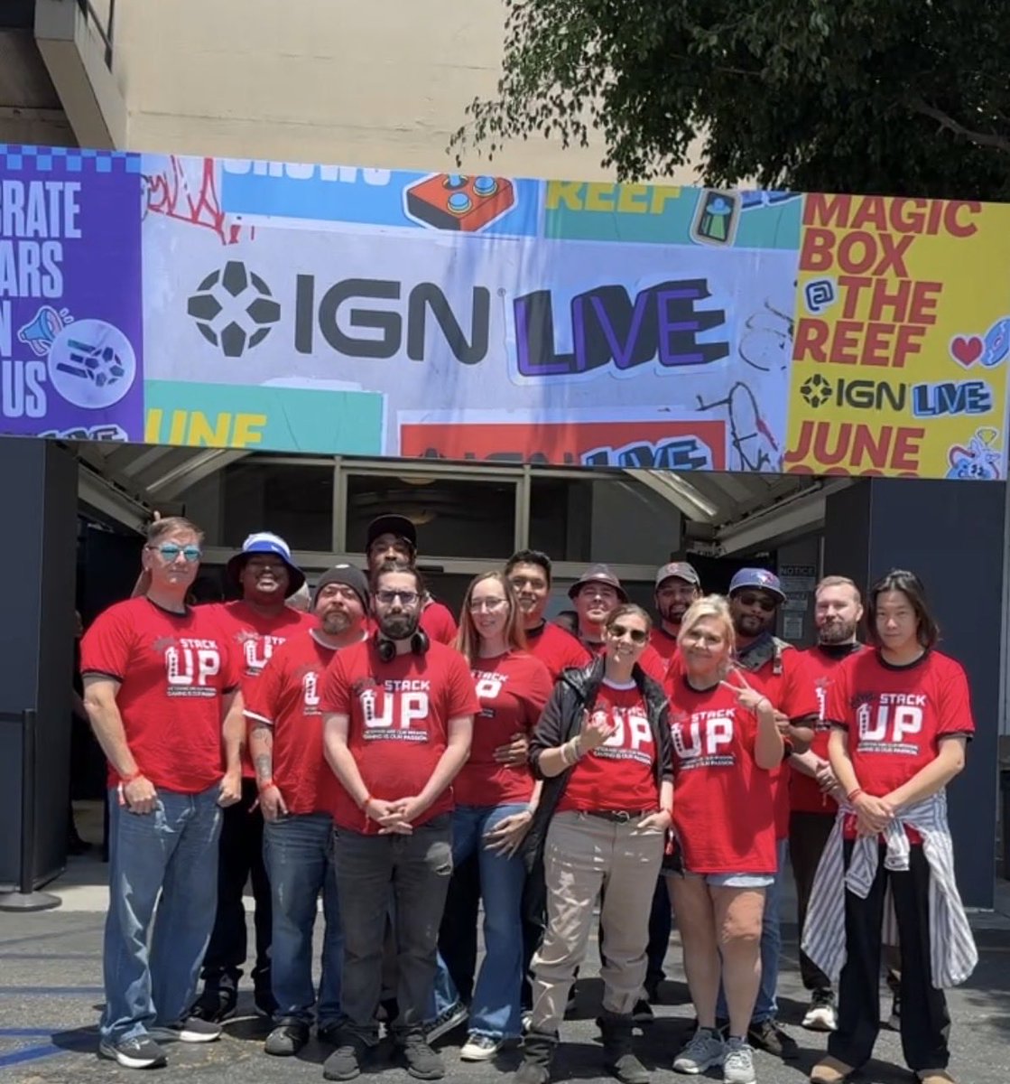 Stack Up stackin’ TF up at @IGN Live in Los Angeles! Big shout out to ...