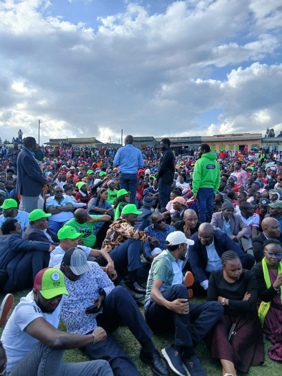 HonJamesGakuya1's tweet photo. Ol Kalou is on fire! 🔥 Massive crowds, unmatched energy, and one message loud and clear: Samuel Kamau is the people’s choice. The wave is unstoppable! 💪🇰🇪
 #OlKalouByElection
 #DCP
 #SamuelKamau
@methumuhia @HEAmosmwago @rigathi https://t.co/WR76nOBPm8