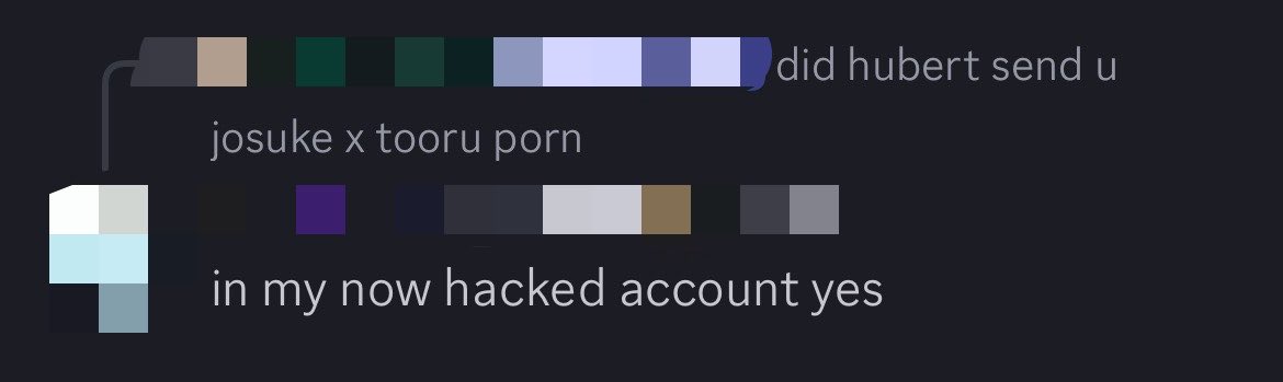 meghyoceo's tweet photo. Btw JUST IN. Hubert sent my oomf Josuke x Tooru porn ✌️ pls don’t let this nigga back on jojotwt https://t.co/uN4itE9bmt