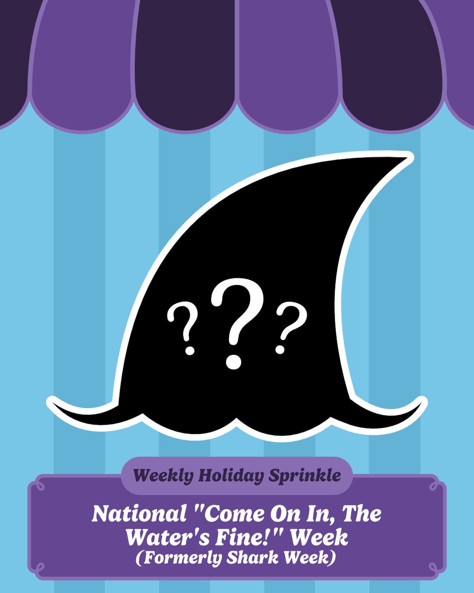 jackboxgames's tweet photo. It's National "Come On In, The Water's Fine!" Week (Frmerly. Shark Week) in Cookie Haus!

Check out this weekly holiday sprinkle in Cookie Haus in Party Pack 11!

🔗 https://t.co/9Ilo5n5s0p https://t.co/jJK3oNQOjU