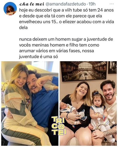 george1BR2's tweet photo. A moça já é mãe de duas crianças, sendo uma delas um bebê recém-nascido.

É natural que durante a gestação e após o parto, a mulher ganhe peso.

Mas a VAGABUNDA, FEMINISTA e MAL COMIDA, tem coragem de fazer um post para tentar convencer a todos que ser mãe e esposa é algo ruim. https://t.co/I1Xx6517Zy