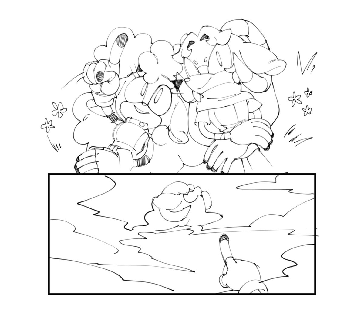 MariaArtes51's tweet photo. 1/2 

Clouds... that's all 

(This is a sketch from months ago; I never finished it, but I'm posting it anyway) https://t.co/I1OjgEXeXq