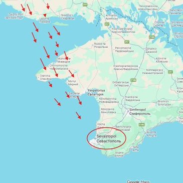 ChurchillFella's tweet photo. Ukrainian drone attack on Sevastopol is ongoing.
Russians turn on air raid alerts. https://t.co/7MZp3pE1Qw