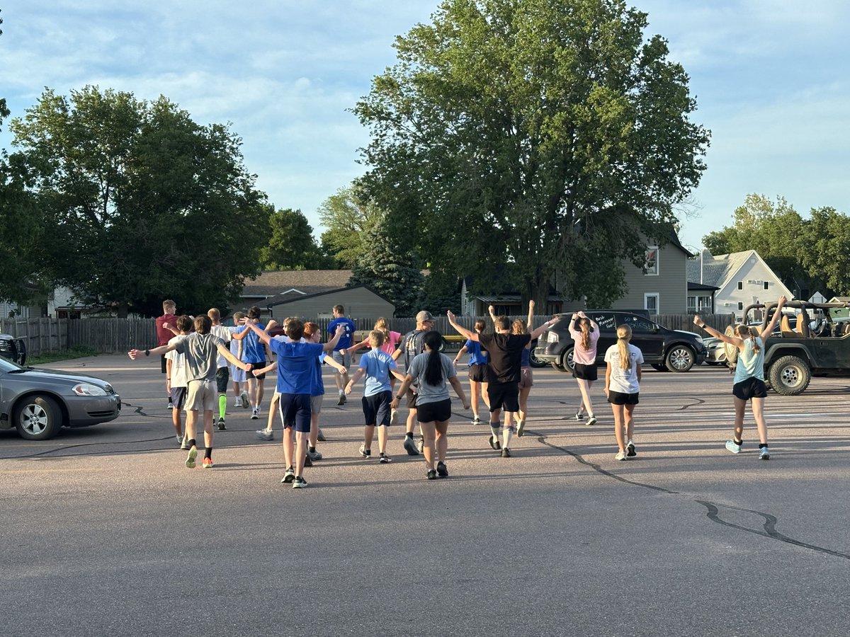 EpjCC's tweet photo. Amazing turnout for our first two team summer runs. Great job! Keep up the great work! https://t.co/U2XztBvarL