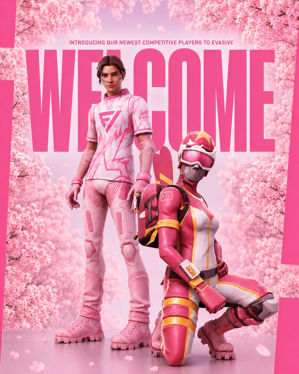 EvasiveGGs's tweet photo. FRESH New Evasive Fortnite Talent! ⛩️

👤- Zerozy
👤- @Prxfyre https://t.co/dLs6Fd4lul