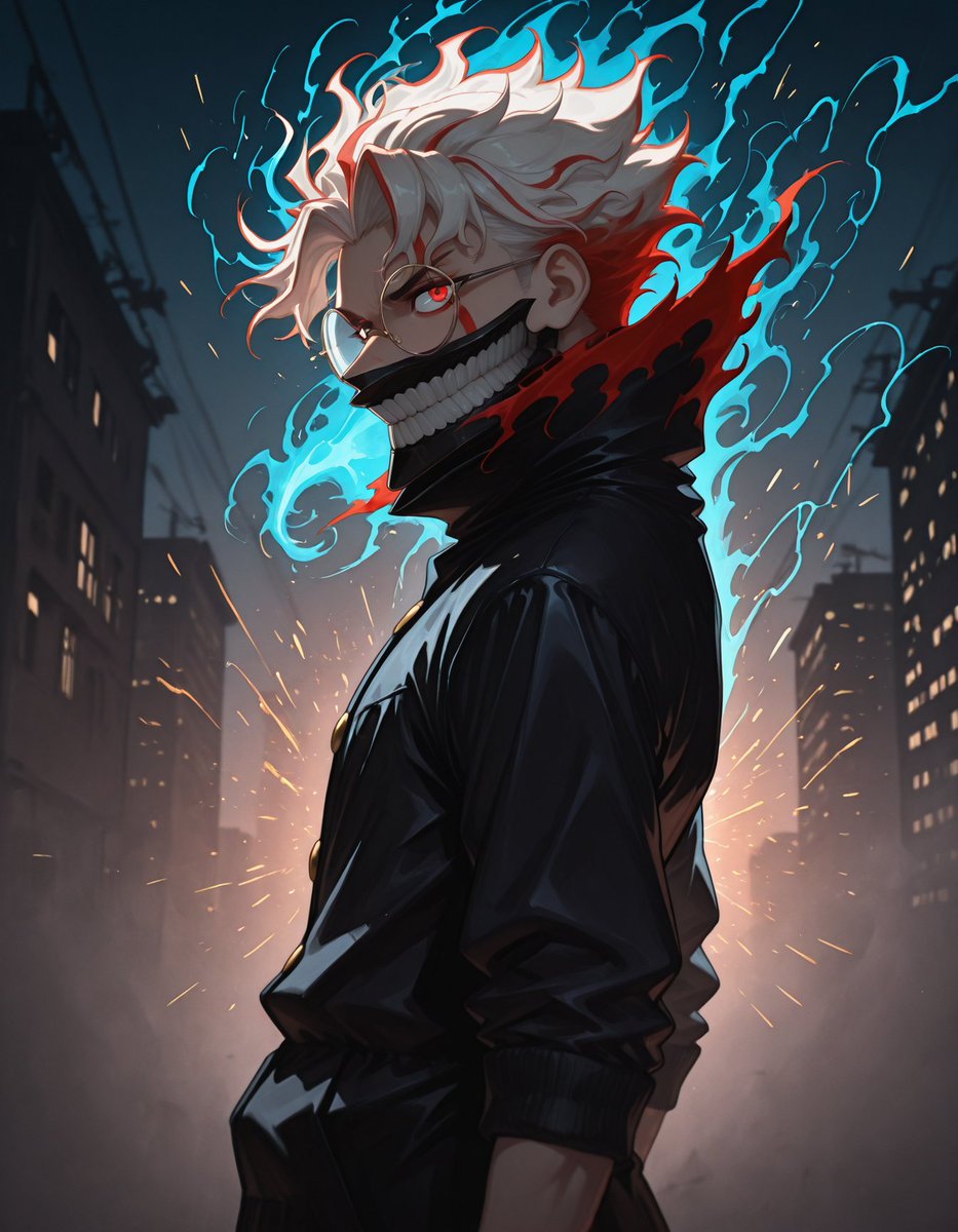weeaboo_sfw_AI's tweet photo. Turbo Okarun Has Entered the Chat 💀⚡
#AIGenerated #AIAnimeArt #AnimeIllustration #Dandadan #Okarun https://t.co/dkhtQSHcgm