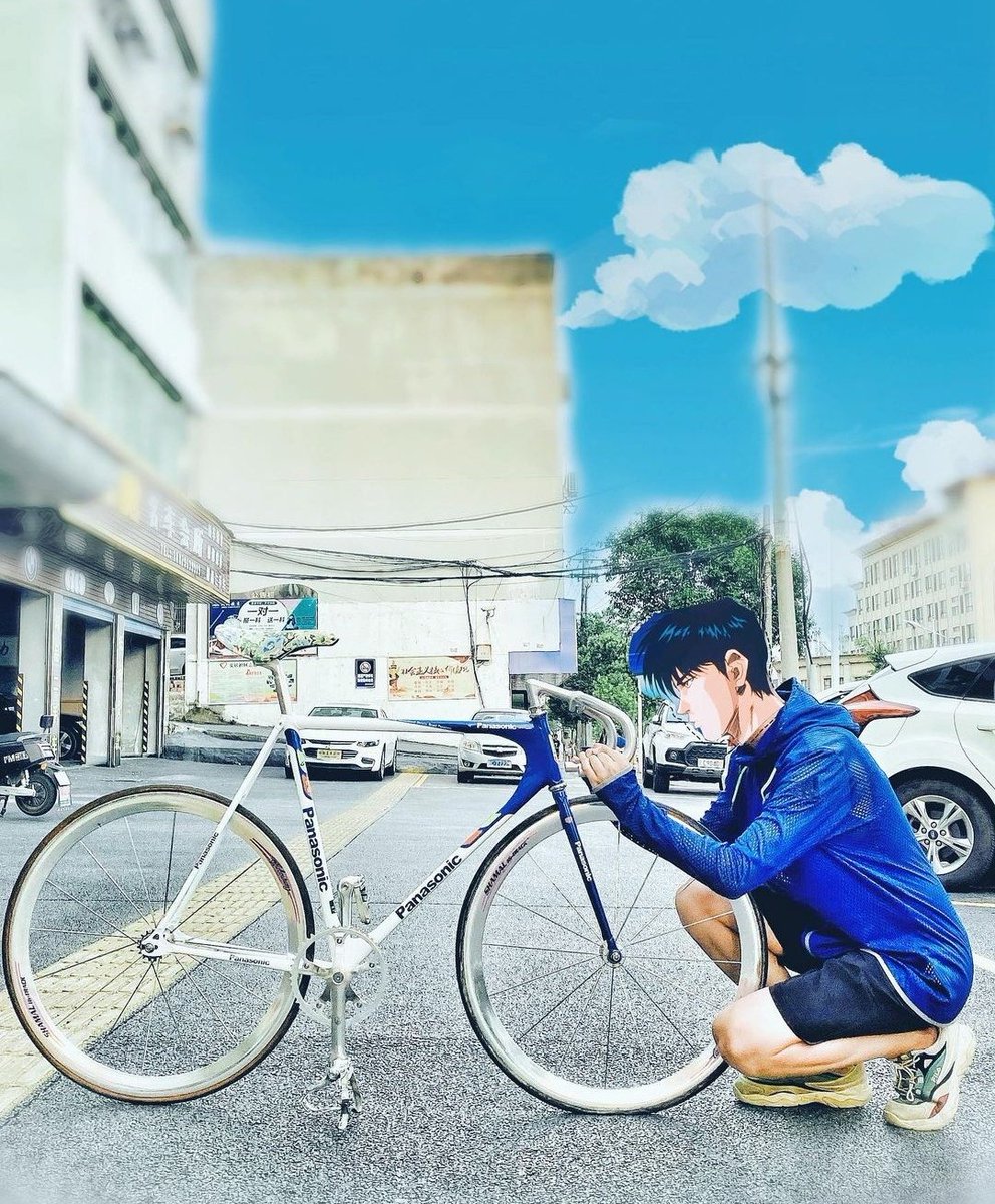 TradicionR's tweet photo. La bici te lleva a lugares que el coche nunca. https://t.co/kzcmlWamwF