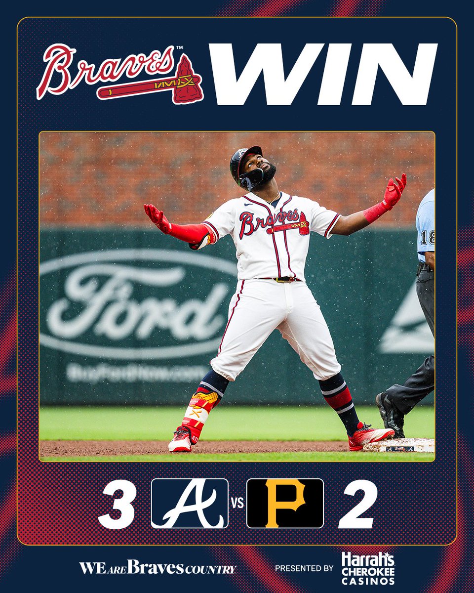 Braves's tweet photo. How sweep it is 🧹🧹

#BravesCountry https://t.co/M0MgAcigBD