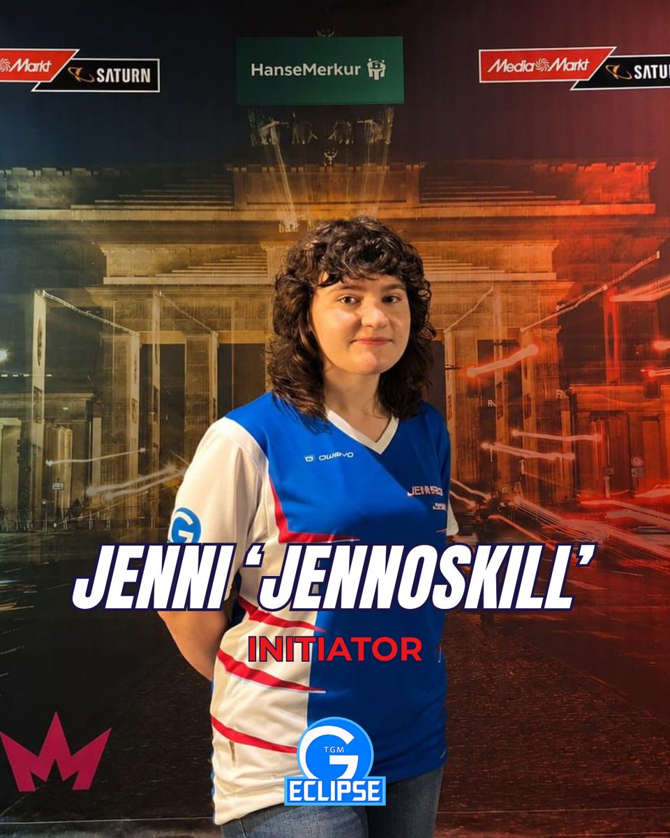 TGMEclipse's tweet photo. Seit letztem Jahr gehört Jenni „Jennoskill“ zu TGM Eclipse. 
Support und Aufklärung haben einen Namen. Mit starkem Teamplay und dem Blick fürs Wesentliche liefert sie die Informationen, die Spiele entscheiden.
Ihr erster Titel mit TGM Eclipse spricht für sich. 🏆 https://t.co/U7Vv4Fo88m