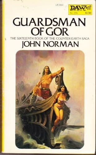 fabiaschi's tweet photo. From Conan Artist Ken Kelly's Art Book "ESCAPE" come one titled "The Prise" painted in 1981. Also used on the cover of John Norman's Gor Series called "Guardsman of Gor". "Ken wrote that this painting got him in some trouble. https://t.co/D8cGfCy0Y9