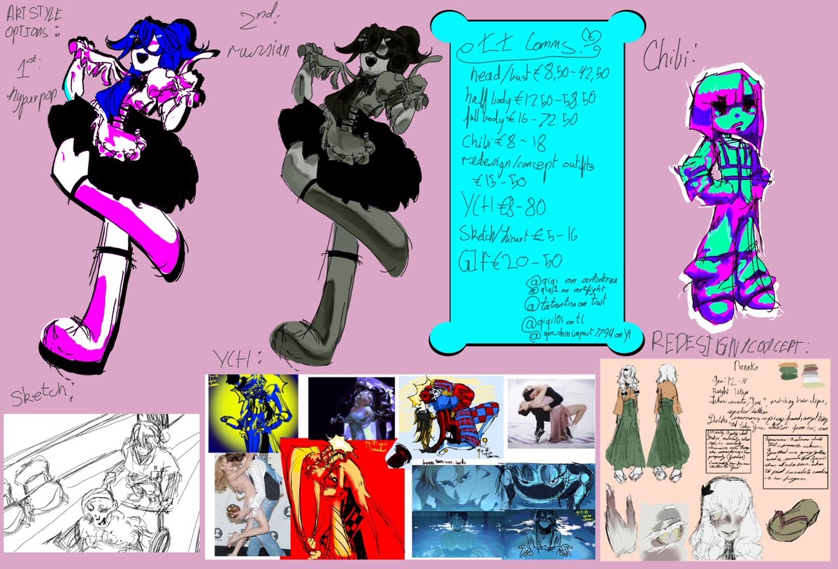 tatantna's tweet photo. Made a new comms sheet
https://t.co/8kXEmQBsze
#comms #opencomms #commission #commissionsheet #art #artmootsㅤㅤㅤㅤ #artcommission #artcommissionsheet https://t.co/x62BlMLOo2