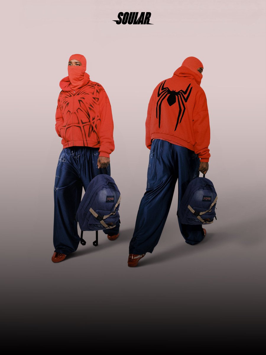 SoulKingLives's tweet photo. The Human Spider Hoodie 
Out Now! https://t.co/LeSVkSEIoB