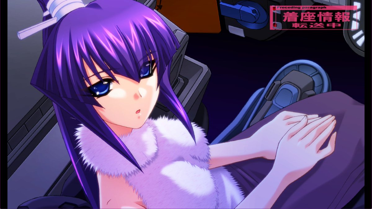 AndoniRG4L's tweet photo. Que precioso es el diseño de la Shogun, cambian leves cosas respecto a Meiya pero el morado y su estilo de pelo me encantaron aparte de su manera de ser 💜 https://t.co/OScWosTN7F