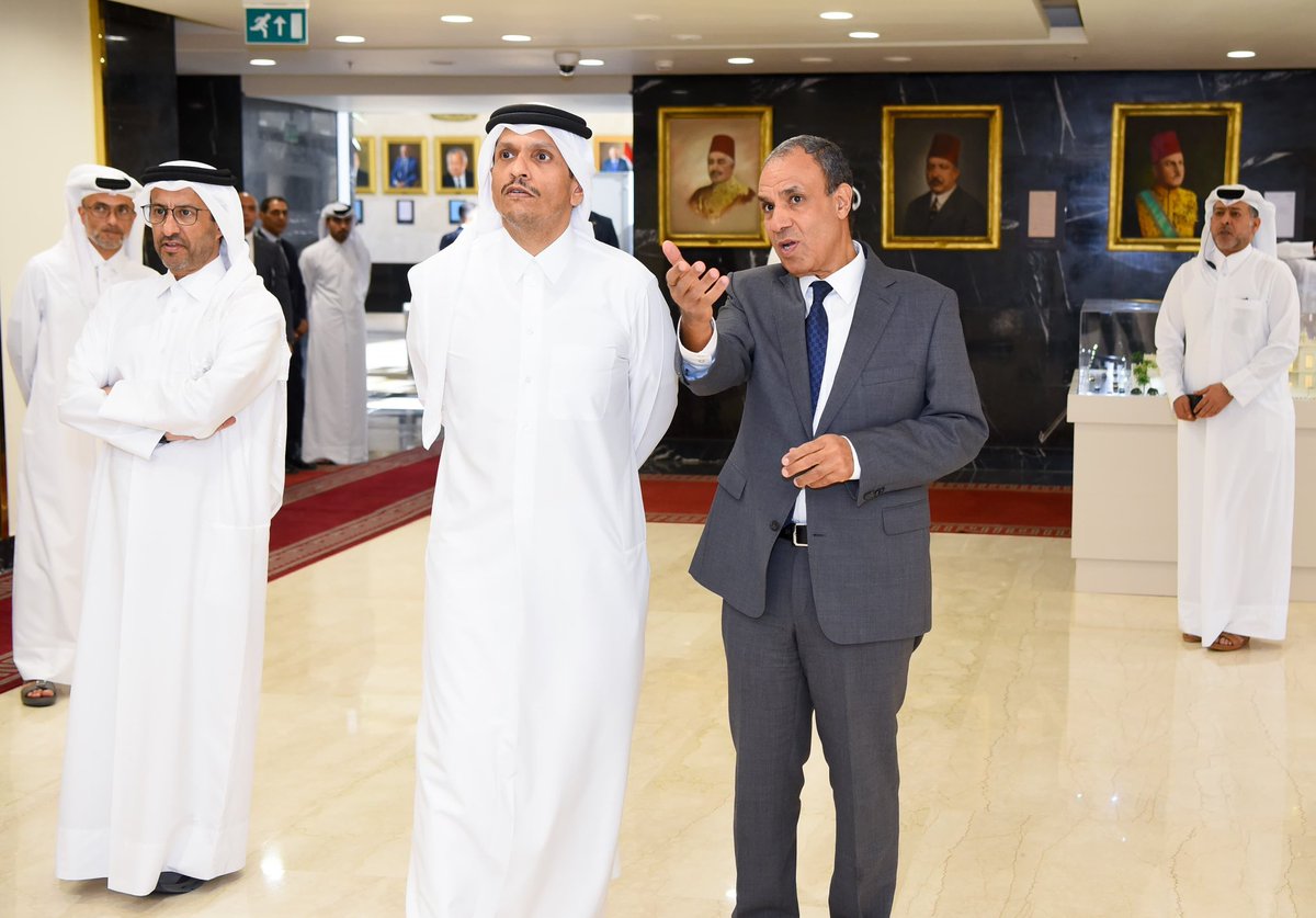 Gulf_Monitoring's tweet photo. Egyptian Foreign Minister Badr Abdelatty (@MfaEgypt) and Qatari Prime Minister and Foreign Minister Mohammed bin Abdulrahman Al Thani (@MBA_AlThani_) met in #Cairo to discuss the Iranian file and the latest developments in Gaza https://t.co/GgaHMbAsCF