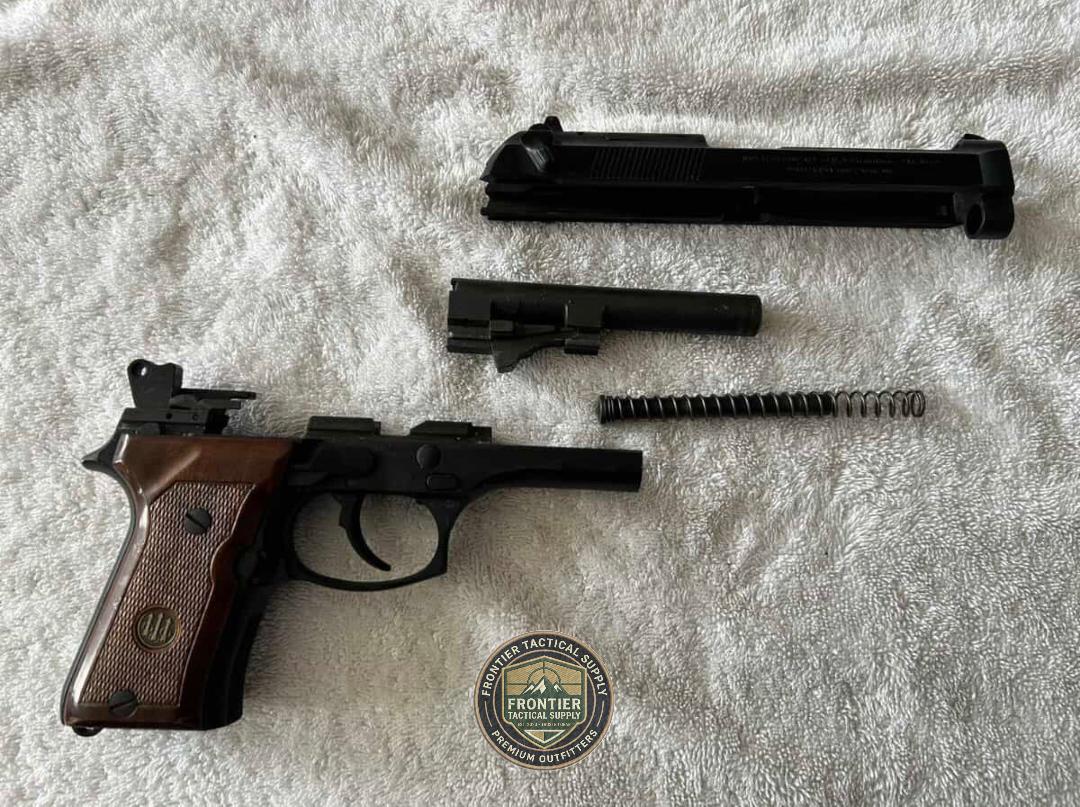 TacticalShit's tweet photo. Beretta 92FS Wood Grips — Record entry.

Beretta 92FS with wood grips, original case, four magazines, and holster accessories. Approximately 400 rounds through it. Documentation date: Sunday, June 7, 2026. https://t.co/4ds99QttqS
