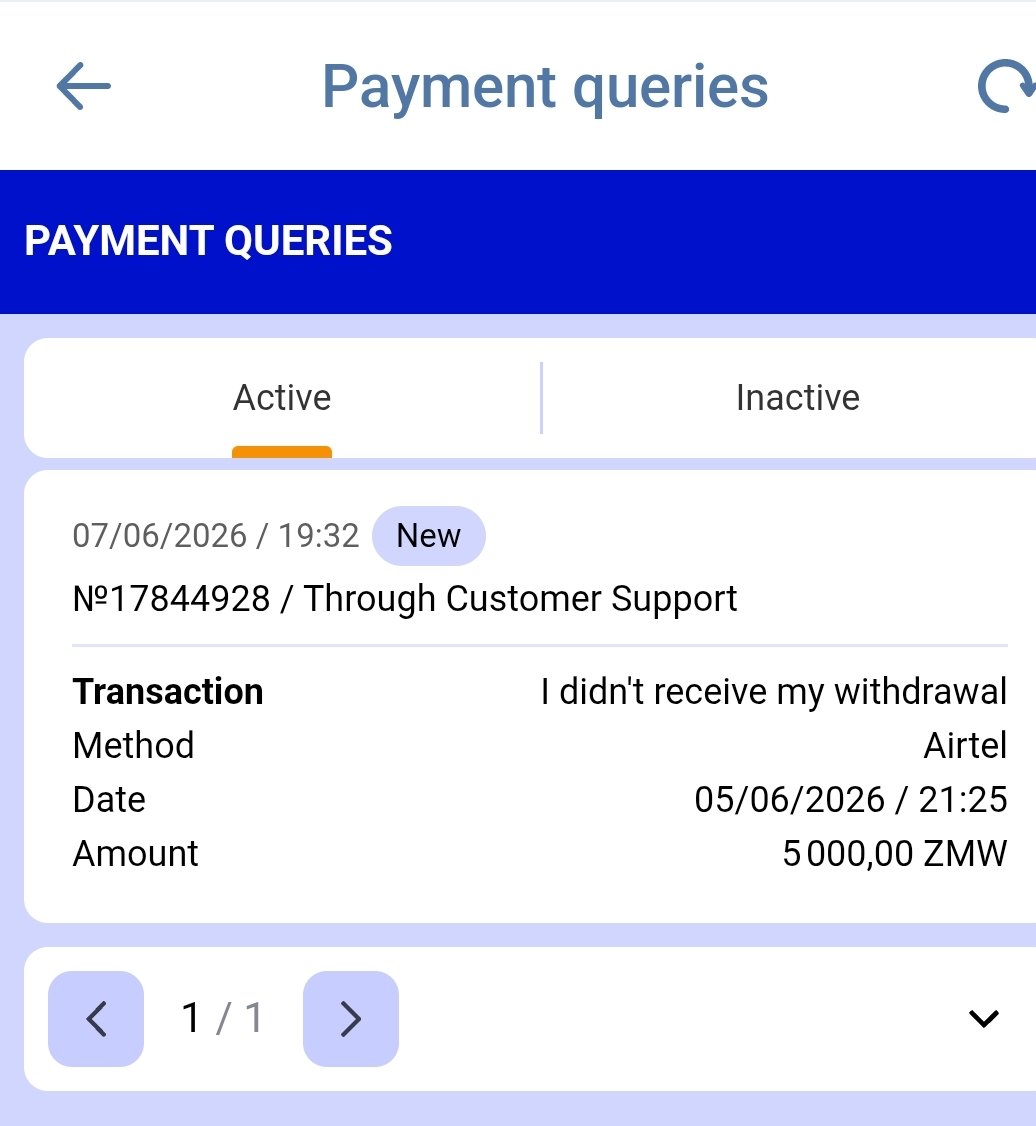 btc_didit's tweet photo. @paripesa_zambia Send my money, 3days of waiting https://t.co/r2VI6B6esl