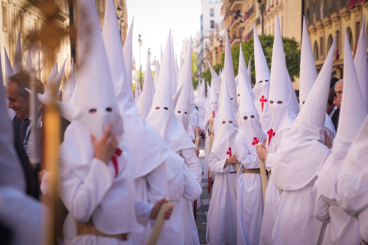 Hdad_Amor's tweet photo. ⚫️ Somos la tercera corporación con más nazarenos de la Semana Santa de Sevilla

➡️ 𝟮.𝟳𝟱𝟮 𝗻𝗮𝘇𝗮𝗿𝗲𝗻𝗼𝘀 han hecho estación de penitencia acompañando a nuestros Sagrados Titulares: 852 en el cortejo de la Sagrada Entrada y 1.900 en el de negro.

🔗 https://t.co/zsXQLxaM09 https://t.co/wD6K9wgJoT
