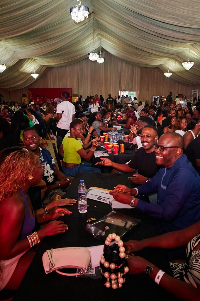 AweLagos's tweet photo. Still thinking about last Sunday 💛

Thank you to everyone who joined us for another incredible edition of Lagos Trivia Night.

Shoutout to @Desperadosng for helping us keep the good vibes flowing all night 🍻

See you at the next one on June 28th 

🎟 Tickets are now live via the link in our bio.