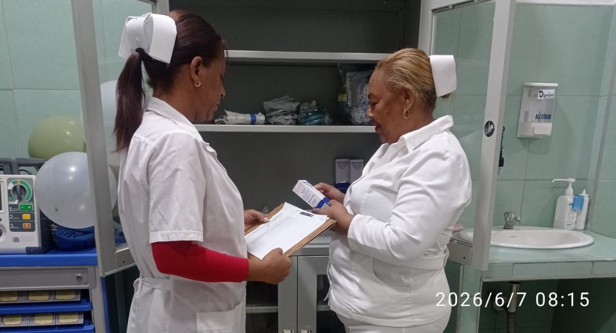 cubacooperaven's tweet photo. ¡Barinas firme por la salud! 🇨🇺🇻🇪 Con rigor y patriotismo, la Misión Médica Cubana asegura cuidados de excelencia en los CDI "Hugo de los Reyes Chávez" (Sosa), "Don Evelio Izarra" (Mijagua) y "Julio García" (El Carmen), garantizando la continuidad asistencial en cada turno. https://t.co/RZes68mS4j