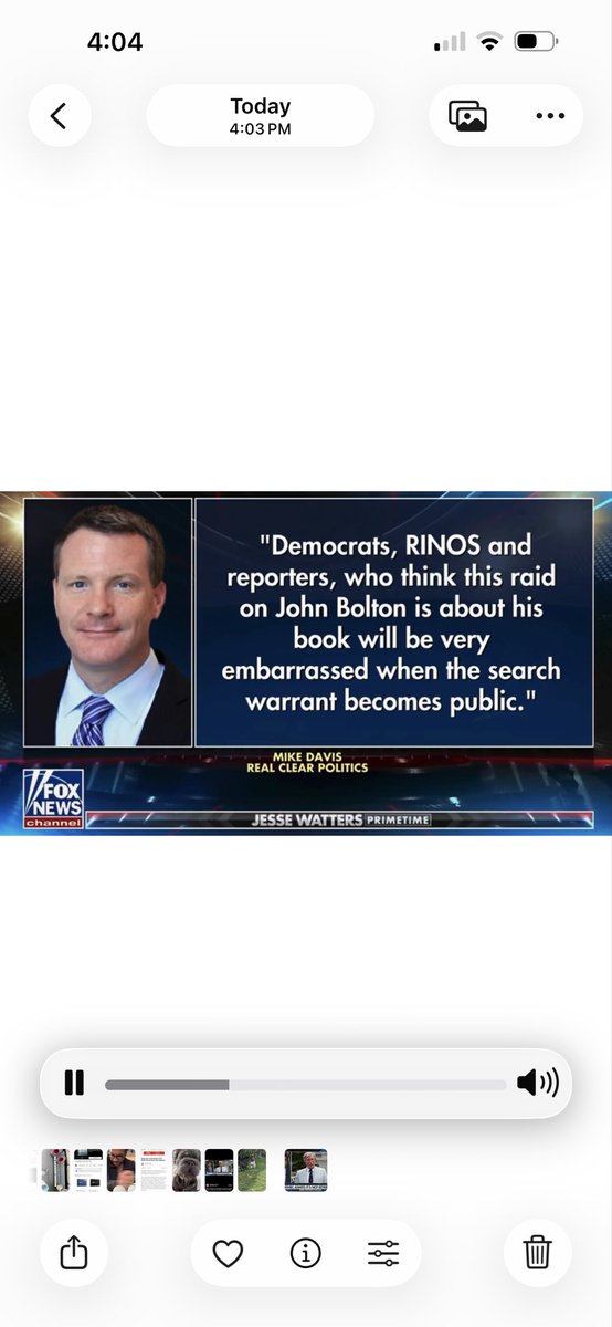 thevivafrei's tweet photo. John Bolton - unlawful retention, mishandling, and unlawful transmission of classified information.

From up to 20 years in prison…

“democrats, RINOs, reporters… will be very embarrassed”…

to NO JAIL TIME and a $2.25 million fine (worth noting his book advance was $2 million).

Gotta love that “deep state” retribution.

Seems it comes with a “get out of jail free” card, and they can easily afford it.
