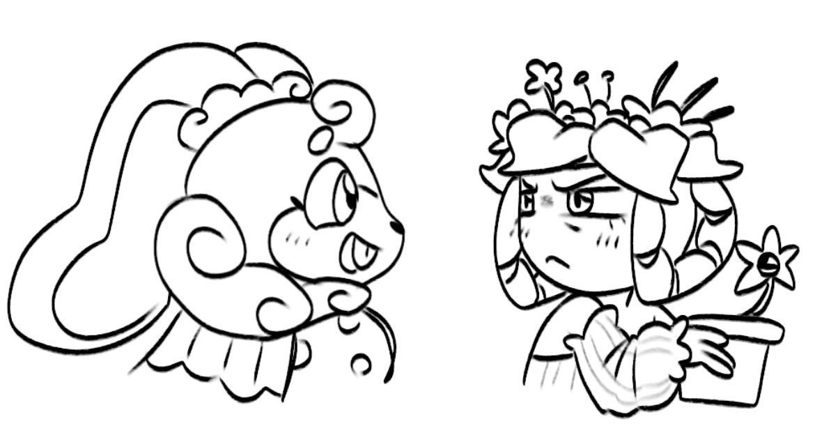 BML_009's tweet photo. @twistedrudie It always destroys me that Bassie wanted to give Cocoa a plush of her thinking that it would be special JUST TO DISCOVER THAT THERE WERE MILLIONS OF COPIES OF THAT SAME PLUSH 😭
Ugh… They are so dear to me 💔 https://t.co/3JiXuRRnkg