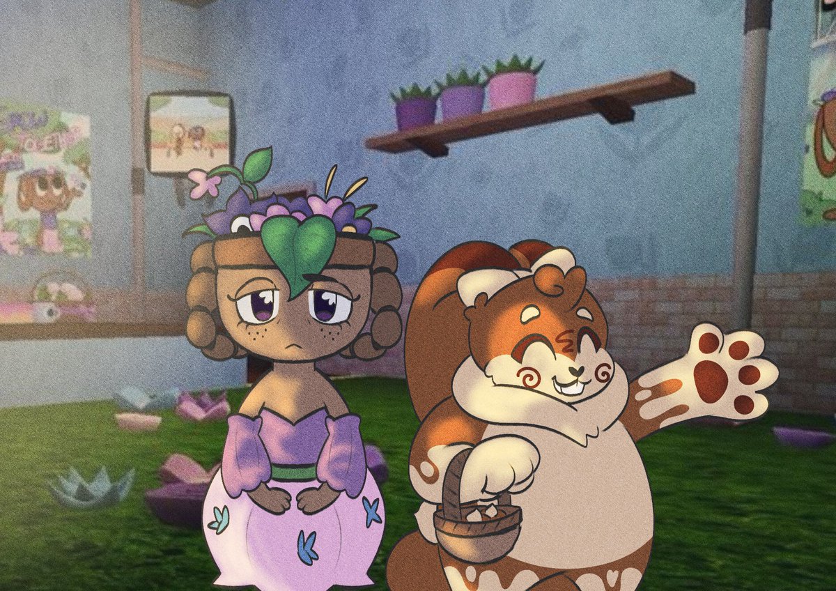 BML_009's tweet photo. @twistedrudie It always destroys me that Bassie wanted to give Cocoa a plush of her thinking that it would be special JUST TO DISCOVER THAT THERE WERE MILLIONS OF COPIES OF THAT SAME PLUSH 😭
Ugh… They are so dear to me 💔 https://t.co/3JiXuRRnkg