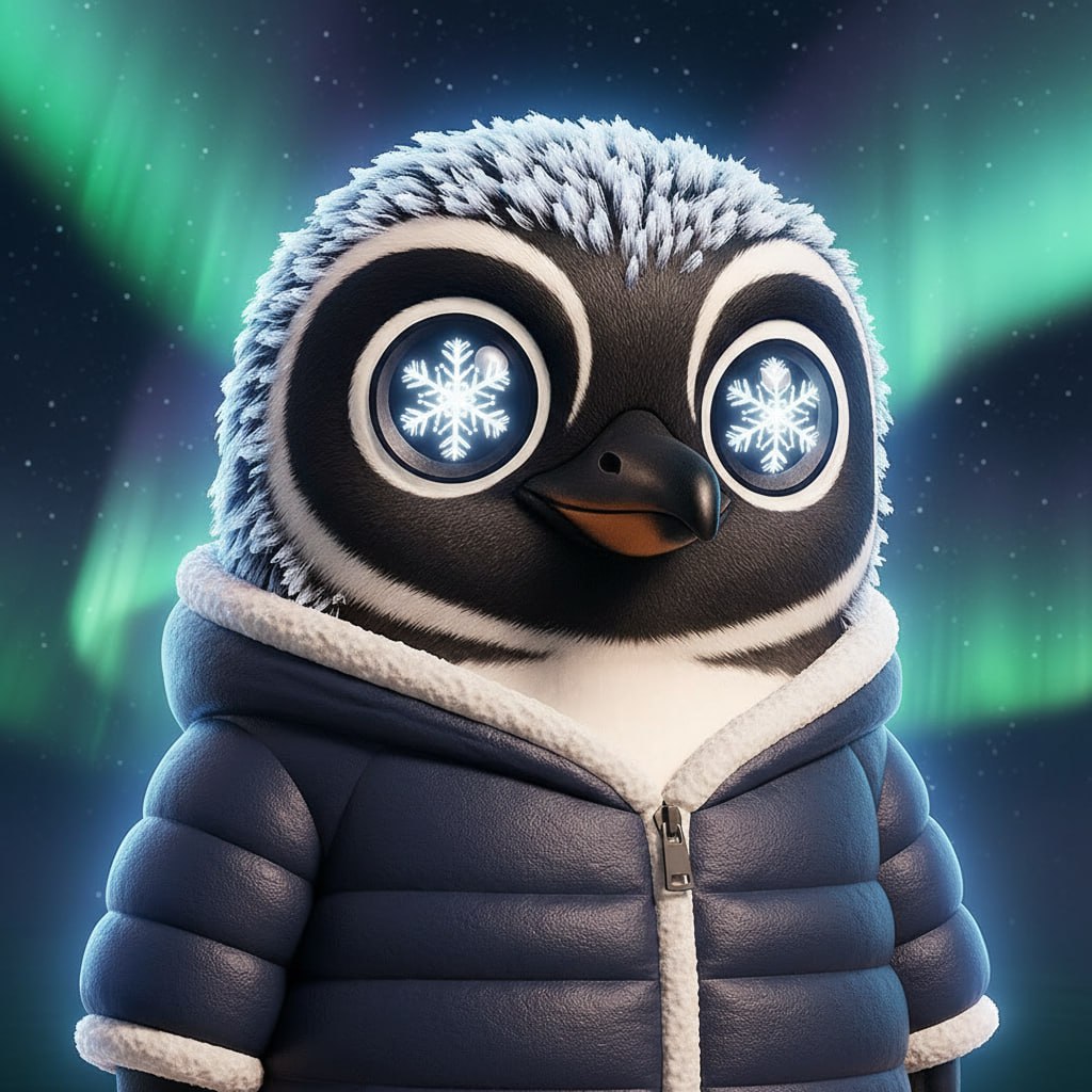 PetroPenguins's tweet photo. The ones who can still see beauty in the harshest winters are the ones who change the world ❄️

$PENGO

#PetroPenguins #FlipTheRigs https://t.co/OTLBXqv6nG