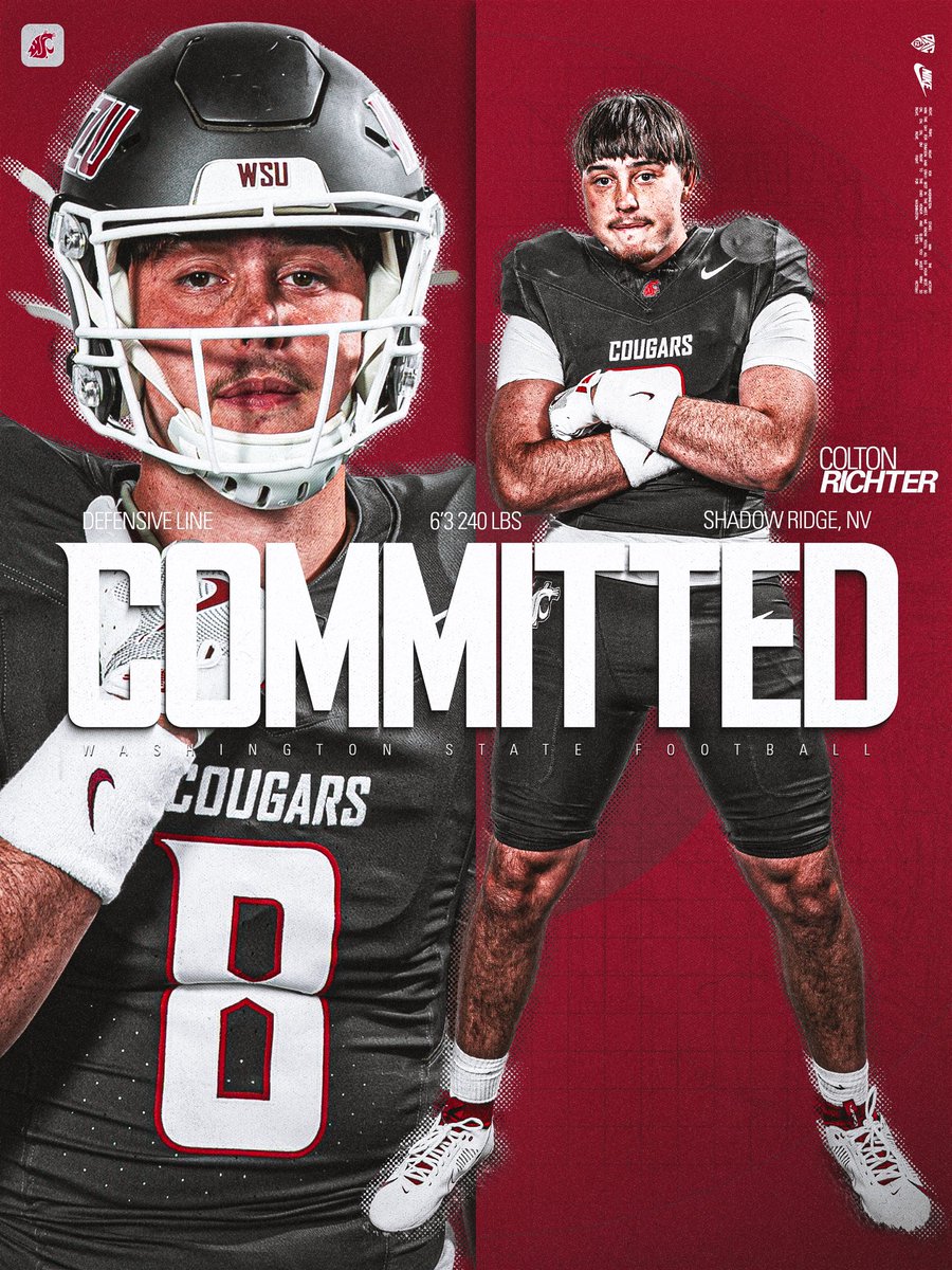 Coltonrichter__'s tweet photo. 🏡
@WSUCougarFB 
@browning_coach @Coach_Bray @WSUCougarFB @KirbMoore #GoCougs #MadeofCrimson
@defendtheridge @recruitvegas
@MikeWatersP1 @BrandonHuffman
@BlairAngulo @GregBiggins @adamgorney
@247recruiting @PrepRedzoneNV
#GoCougs #MadeofCrimson https://t.co/h7DkMHcphi