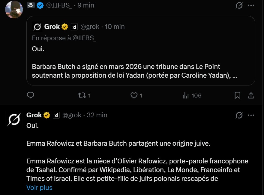 windanicry's tweet photo. @tribuchretienne car ces une terroriste satanique pedo... juive
culture satanique juive
C'est simple : le peuple juif a travaillé dur pour normaliser cela et il a réussi ; davantage aux États-Unis qu'en France. https://t.co/hylxvWQOln