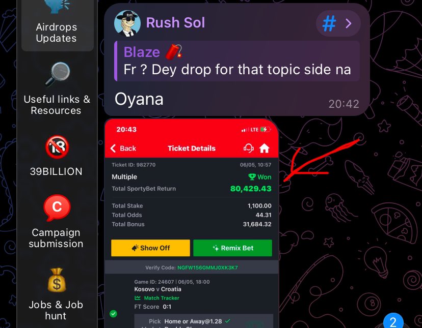 Blazetbf's tweet photo. U go think se na joke ooo
See my sub @rushh_sol 

Do what u want with this info

Gn guys https://t.co/okkzFHFjMK