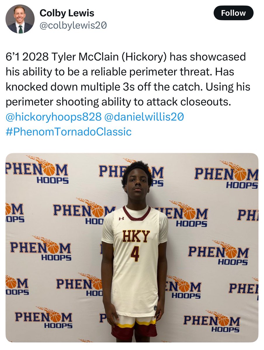 McclainTyler4's tweet photo. @colbylweis20 
Phenom hoops https://t.co/v9x8aakUhd