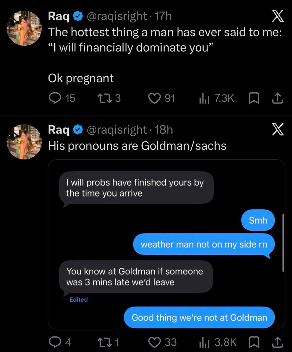 ESPRESS0REXIC's tweet photo. girls when they find a guy who's a summer intern at an investment bank https://t.co/YDWM7e2jTU