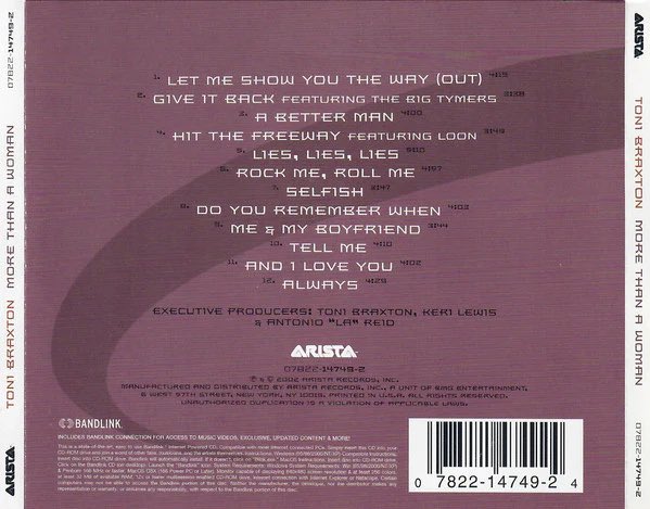 pollthecrowds's tweet photo. What are your fav songs on Toni Braxton’s ‘More Than A Woman’ album⁉️ https://t.co/pI5GbTUmx6
