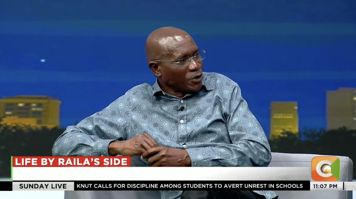WiredEA's tweet photo. #WiredEA Former Prime Minister Aide Dennis Onyango @DennisOnyangoGM confirms that Prof. @makaumutua added no value to @RailaOdinga 2022 Presidential Campaign #RailaOdinga #SundayLive #CitizenTV https://t.co/UTHg3thy5F