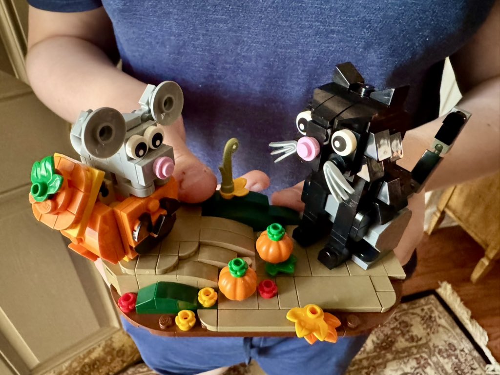 danielmstephens's tweet photo. My mom bought this LEGO set last fall and finally remembered to ask Jonathan to put it together yesterday. He jumped right in and had it finished in record time.

He did an amazing job, and I couldn’t be more proud of him. Great work Jonathan! ❤️👏🧩 https://t.co/cLC4ooTUQV