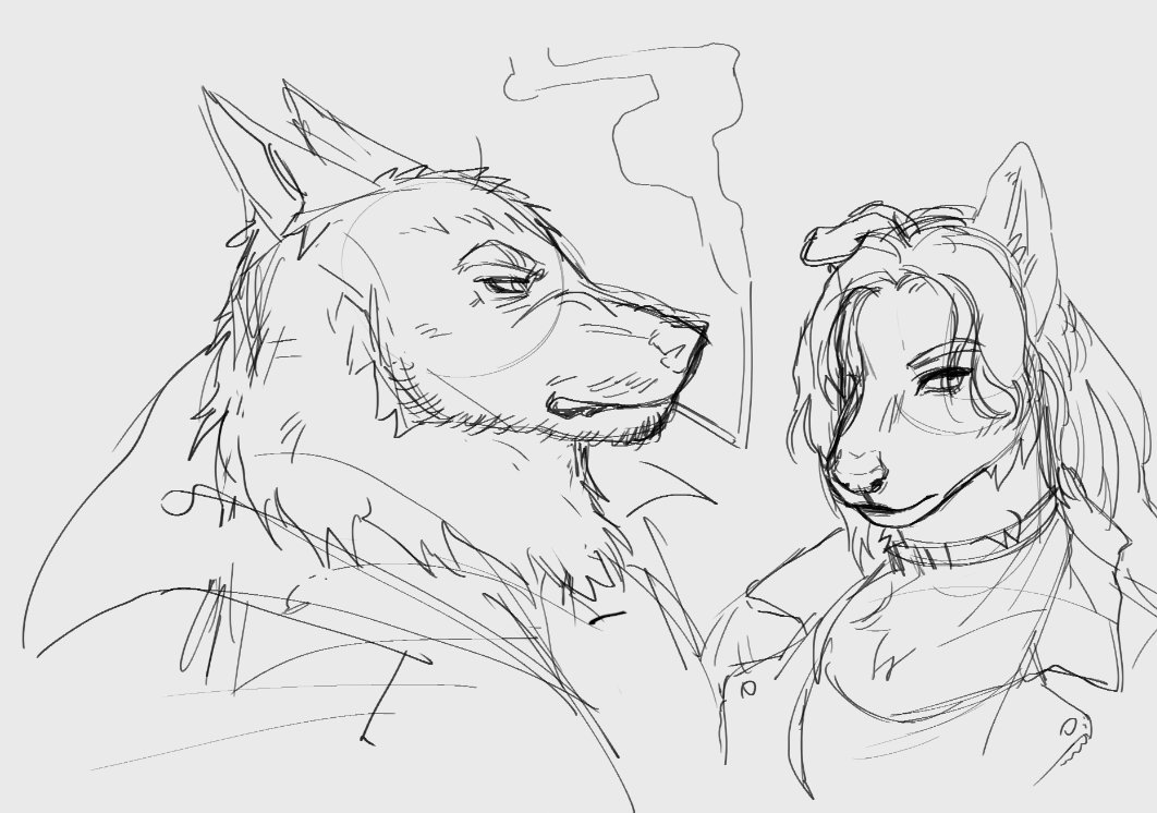 RATTOUTTAHELL's tweet photo. Redfield doodles https://t.co/3NLPBnqG3g