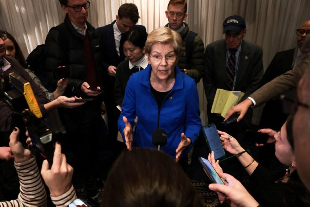 Pardony_Conway's tweet photo. 🚨BREAKING: DOGE is demanding a full investigation into Elizabeth Warren’s multi-million dollar net worth — on a Senator’s salary!

How does that happen? 

Do you support exposing the swamp?

YES or NO? 🔥 https://t.co/pSde7io06Y