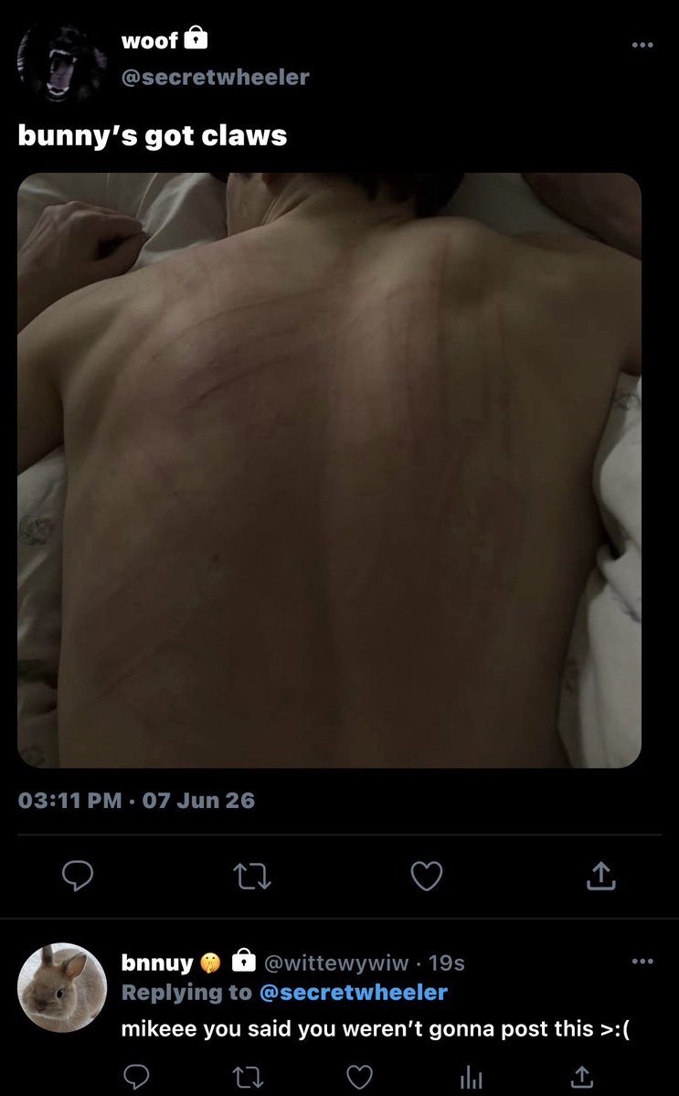 bylerhatesex's tweet photo. #byler smau but it’s werehare pt 2 https://t.co/OVytm2bD8S